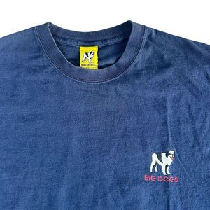 Vtg Big Dogs Santa Barbara Graphic Shirt Men’s XL Americas Hero Fire Back Hit